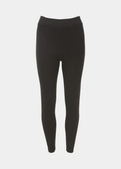 Black Ponte Leggings