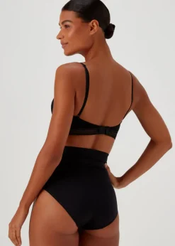 Black Seamless Smoothing Knickers