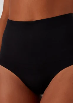 Black Seamless Smoothing Knickers