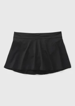 Black Skirted Bikini Bottoms