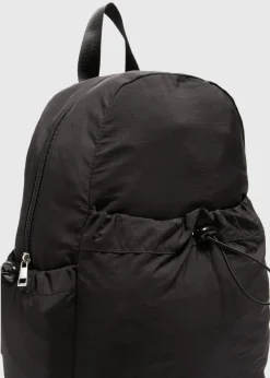 Black Toggle Front Backpack