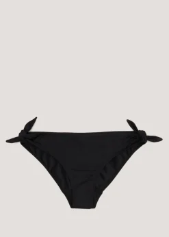 Black Twist Bikini Bottoms