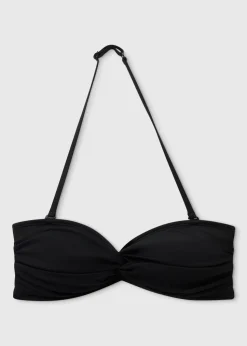 Black Twist Bikini Top