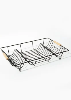 Black Wire Stackable Storage Basket