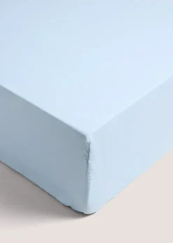 Blue Deep Fit Bed Sheet