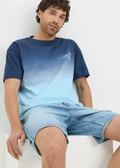 Blue Dip Dye T-Shirt