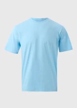 Blue Essential Crew Neck T-Shirt