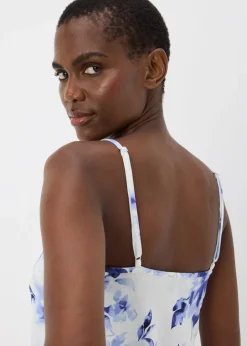 Blue Floral Cami Pyjama Top