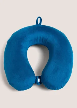 Blue Gaming Travel Pillow