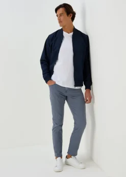 Blue Garment Dye Trousers