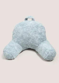 Blue Marl Teddy Cushion