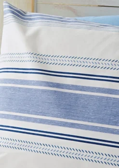 Blue Nautical Stripe Duvet Set