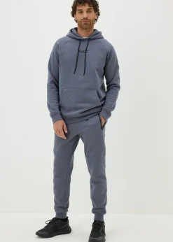 Blue Panel Jogging Bottoms