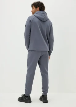 Blue Panel Jogging Bottoms