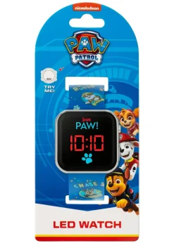 Blue Paw Patrol Printed Strap LED Watch