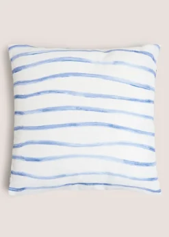 Blue Shell Print Cushion