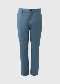 Blue Slim Fit Trousers