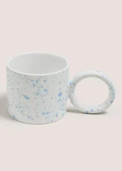Blue Splatter Mug