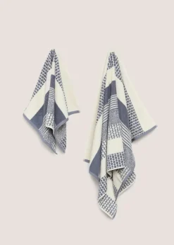 Blue Stripe Towels