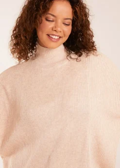 Blue Vanilla Asymmetric Hem Detail Jumper