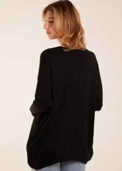 Blue Vanilla Black Diamante Pearl Star Jumper