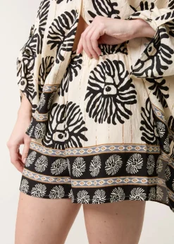 Blue Vanilla Black Elasticated Shorts