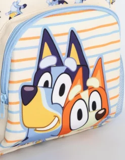 Bluey & Bingo Printed Kids Beige/Blue Backpack