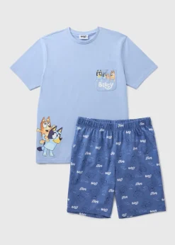 Bluey Blue Pyjama Set