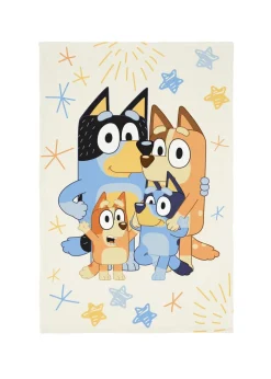 Bluey Cream Sherpa Blanket