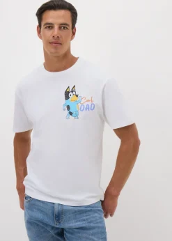 Bluey White Dad T-Shirt