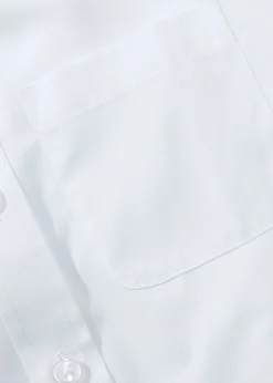 Boys 2 Pack White Generous Fit Short Sleeve School Shirts (6-16yrs)