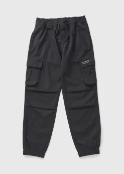Boys Black Ripstop Cargo Trousers (7-15yrs)