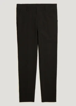 Boys Black Skinny Fit School Trousers (10-16yrs)