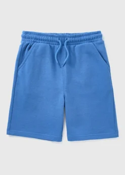 Boys Blue Jogger Shorts (7-15yrs)