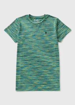 Boys Green Space Dye T-Shirt (7-15yrs)