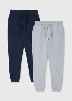 Boys Grey & Navy Joggers Set (7-13yrs)