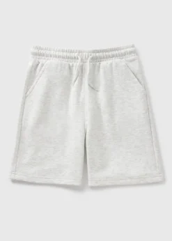 Boys Grey Jogger Shorts (7-15yrs)