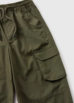 Boys Khaki Cargo Trousers (1-7yrs)