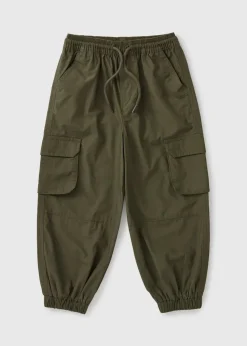 Boys Khaki Cargo Trousers (1-7yrs)