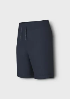 Boys Navy Jersey Jogger Shorts (7-15yrs)