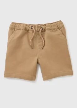 Boys Stone Knitted Denim Shorts (1-7yrs)