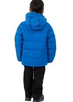 Boys Trespass Blue Tuff Waterproof Jacket (2-12yrs)