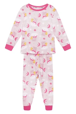 Brand Threads Kids' Peppa Pig Fleece Pyjama Set