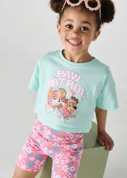 Brand Threads Paw Patrol Multi Top and Short Set (3 - 6 Years)