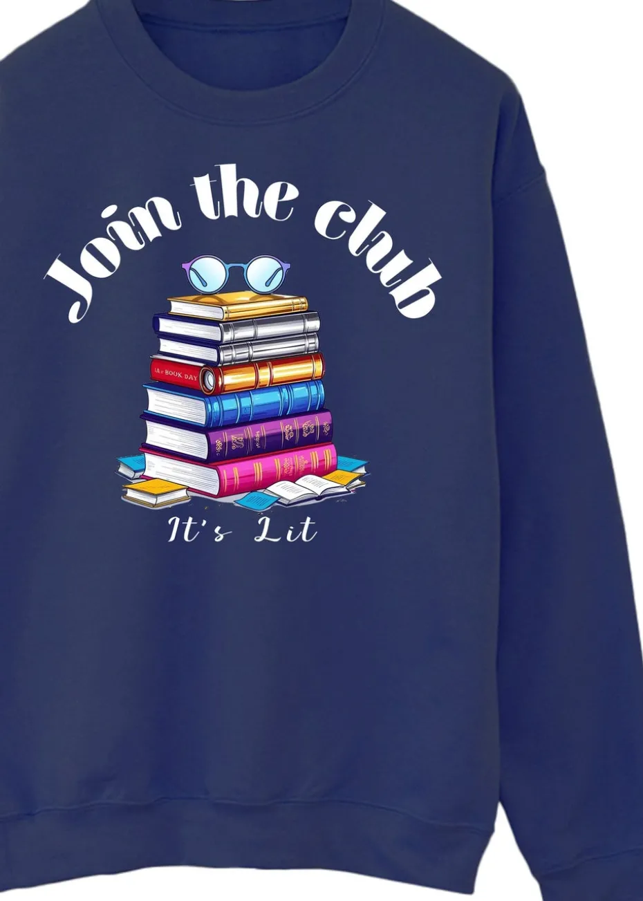 Brands In Navy World Book Day Join The Club Sweatshirt