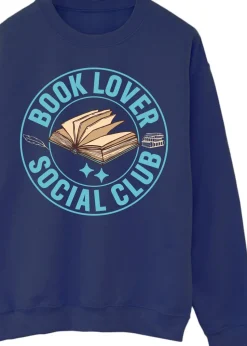 Brands In Navy World Book Day Book Lover Sweatshirt