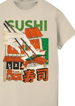 Brands In Sushi Sand Graphic T-Shirt