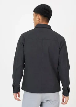 Brave Soul Black Button Through Shacket