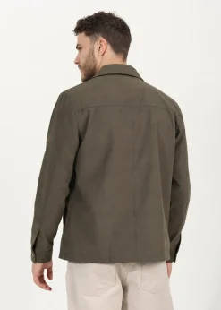 Brave Soul Khaki Button Through Shacket