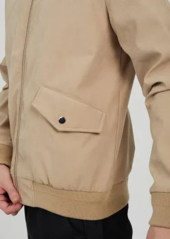 Brave Soul Stone Lightweight Bomber Jacket